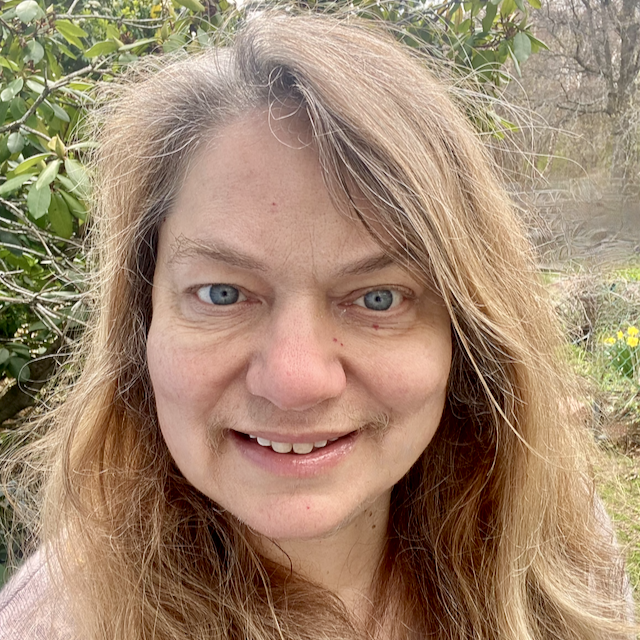 Woman smiling